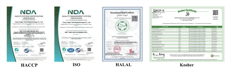 JINTAI certifications