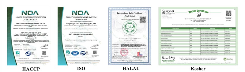 JINTAI certifications
