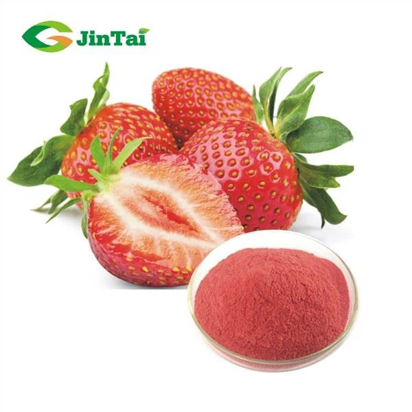 Instant strawberry powder